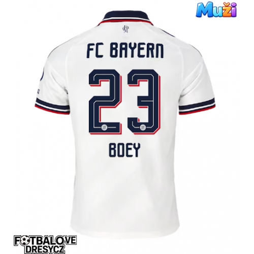 Bayern Munich Sacha Boey #23 Venkovní Dres 2026-27 Krátký Rukáv Bayern Munich Sacha Boey #23 Venkovní Dres 2026-27 Krátký Rukáv